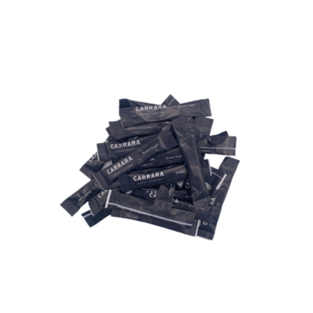 Carrara Coffee Roasters Brown Sugar Sticks (Pack of 1000) 1