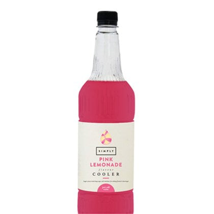 Simply Pink Lemonade Cooler Syrup 1L