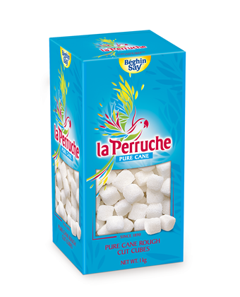 La Perruche Rough Cut White Sugar Cubes 1kg
