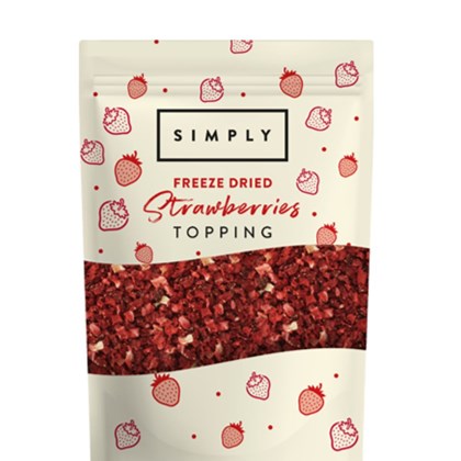 Simply Toppings Freeze Dried Strawberry 130g