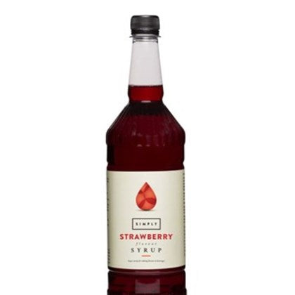 Simply Strawberry Syrup 1L