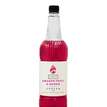Simply Dragon Fruit & Mango Cooler Syrup 1L
