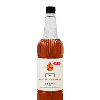 Simply Sugar Free Salted Caramel Syrup 1L
