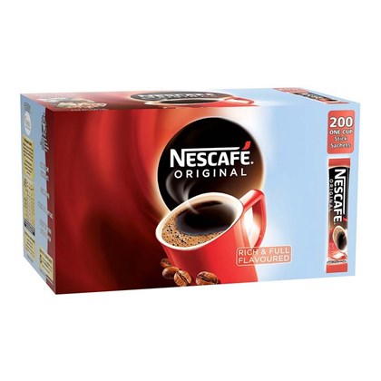 Nescafe Original Instant Coffee 200 Sachets