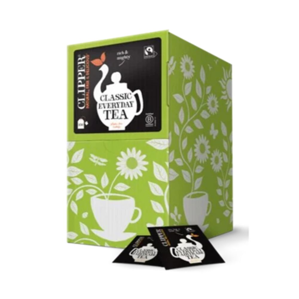 Clipper Fairtrade Everyday Envelope Tea Bags (Pack of 250)