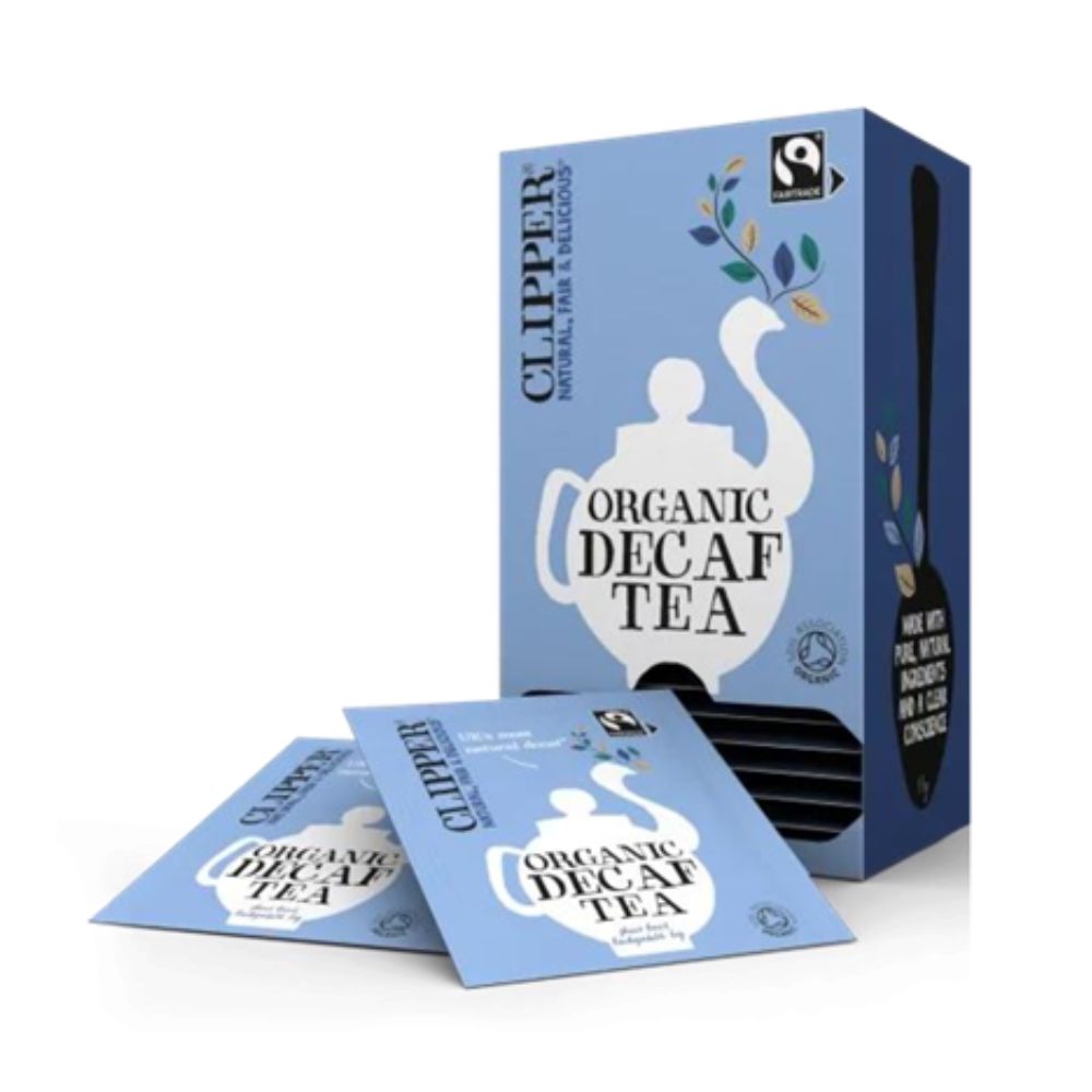 Clipper Fairtrade & Organic Decaf Tea 6x25
