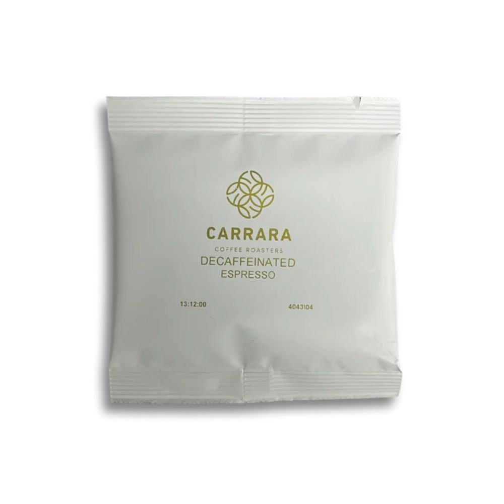 Carrara Coffee Decaff Esp Grind - Sachet 100x15g