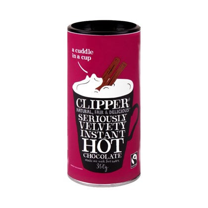Clipper Seriously Velvety Instant Hot Chocolate - 6x350g