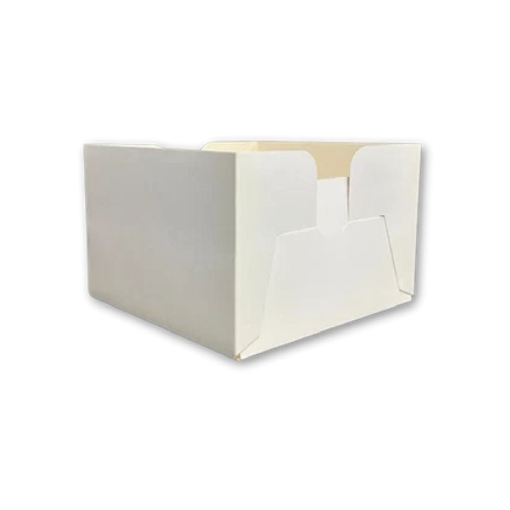 Wedding Cake Box White 9x9x6"