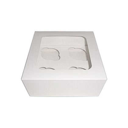 White Cupcake Box with Inserts | Various Sizes