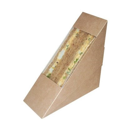 Kraft Sandwich Wedge (Pack of 500) | Various Sizes