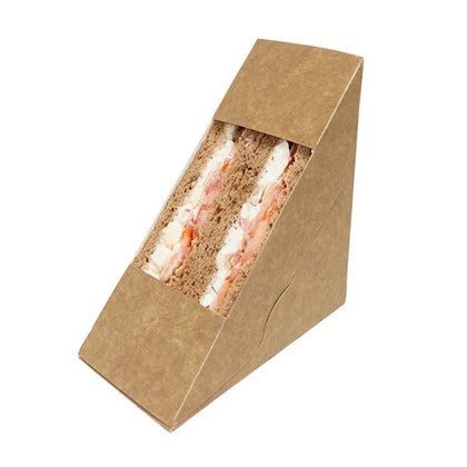 Kraft Sandwich Wedge (Pack of 500) | Various Sizes