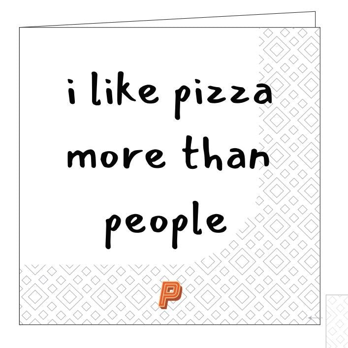 Napkin 33cm 2ply Peter's Pizzeria Qty 2000 (More Than People)
