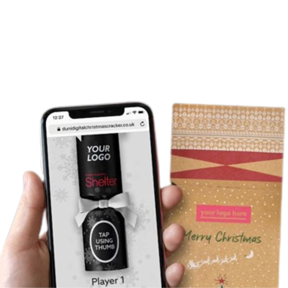 Christmas eCracker Sealable Cutlery Pocket (Pack of 500)