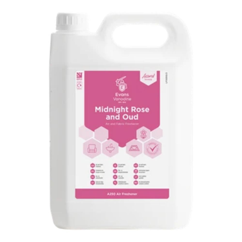 Midnight Rose & Oud Air and Fabric Freshener 5L (Pack of 2) 1