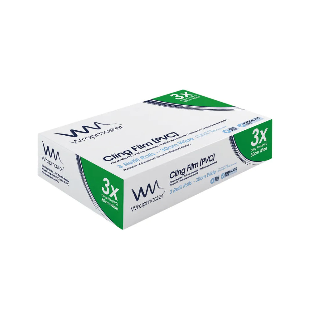 Wrapmaster 3000 Clingfim 30cmx300m (Pack of 3)
