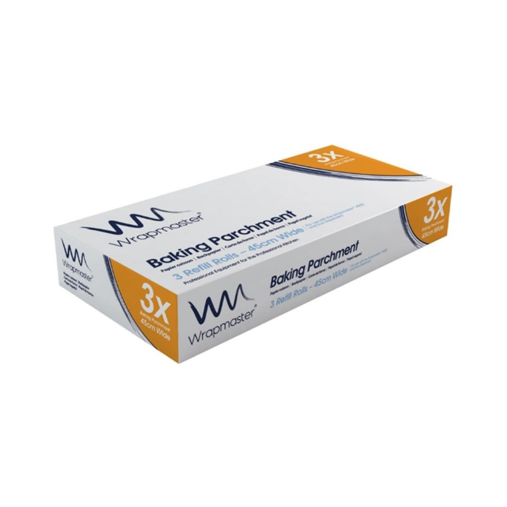 Wrapmaster 4500 Baking Parchment 45cmx50m (Pack of 3)