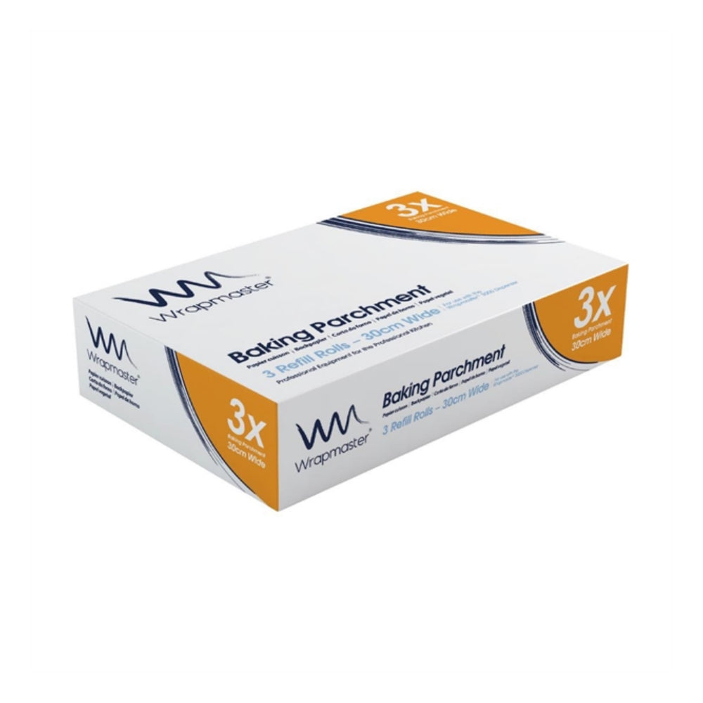 Wrapmaster 3000 Baking Parchment 30cmx50m (Pack of 3)