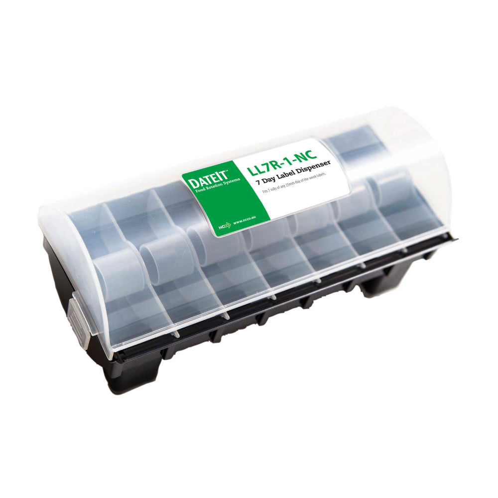 Plastic Label Dispenser fits 7 of 19mm/25mm labels 1