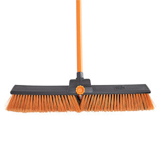 Big Orange Heavy Duty Broom Head & Handle 3