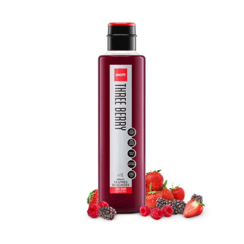 SHOTT Three Berry Syrup 1L