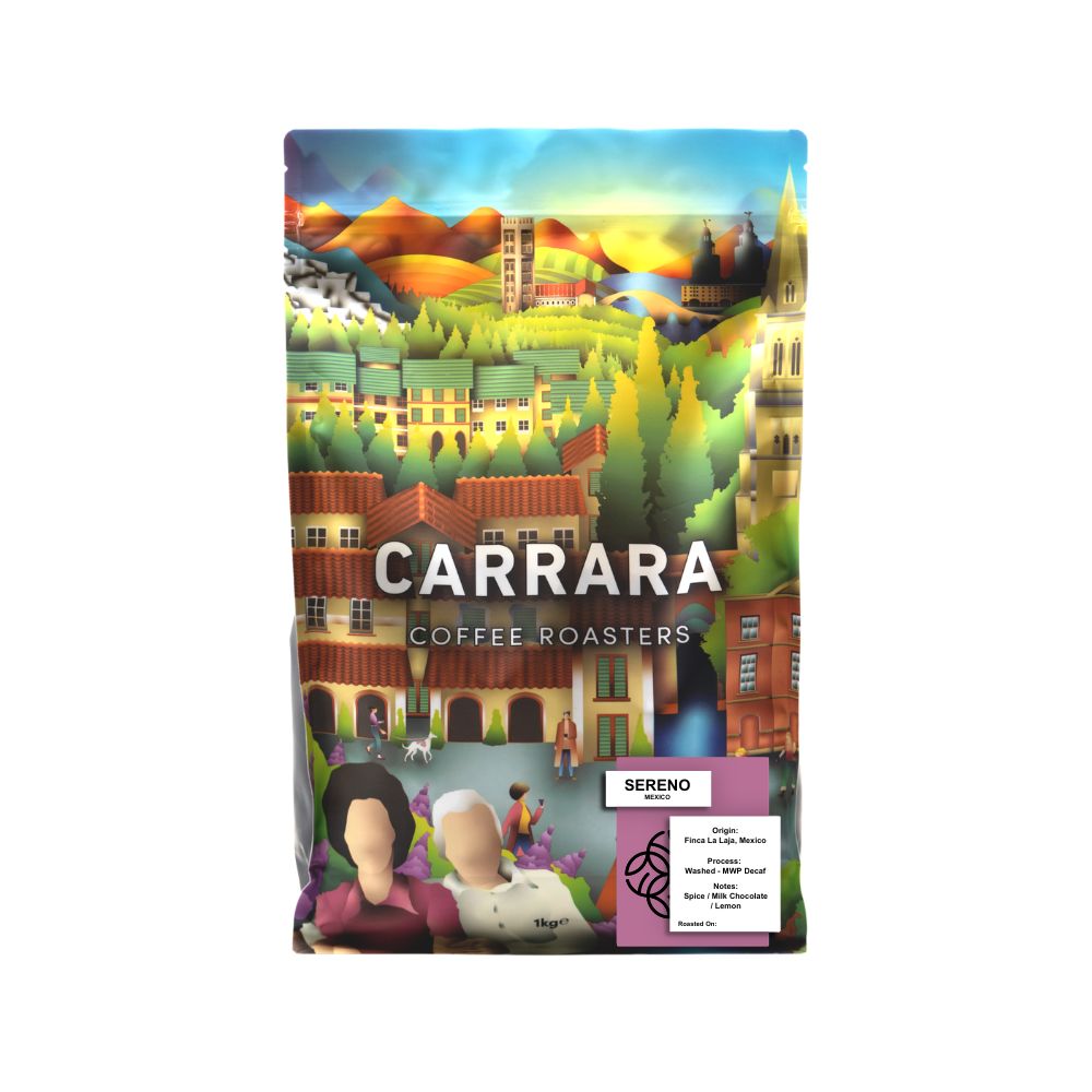 Carrara Coffee Sereno - Decaff Beans 1kg