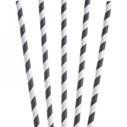 Paper Sip Straws 200x6mm (Pack of 250) | Various Colours 3