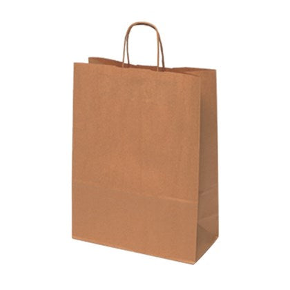 Kraft Twist Handle Carrier Bags | Various Sizes