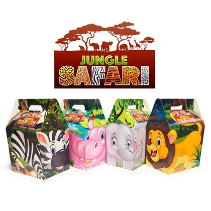 Kids Jungle Safari Meal Boxes (Pack of 250)
