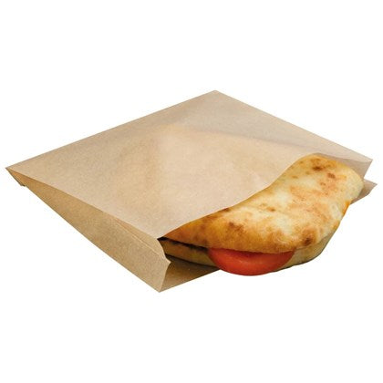 FSC certified Kraft Contact Grill Bag 170x160mm