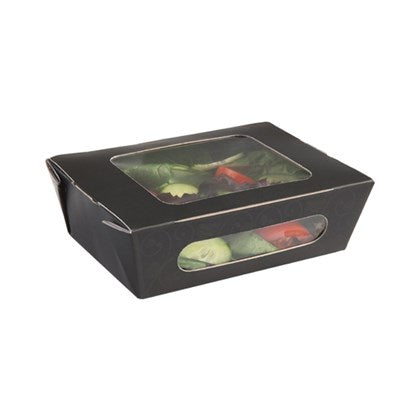 Black Elegance Small Salad/Pasta Box (Pack of 250)
