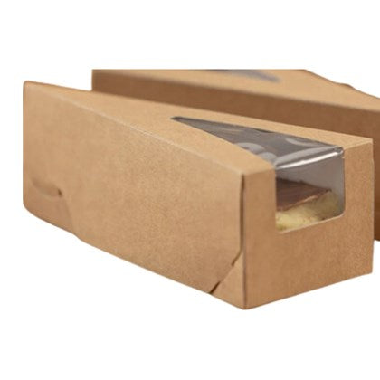 Kraft  Cake Slice Box | Various Sizes