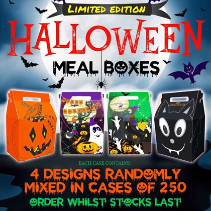 Kids Halloween Meal Boxes (Pack of 250)
