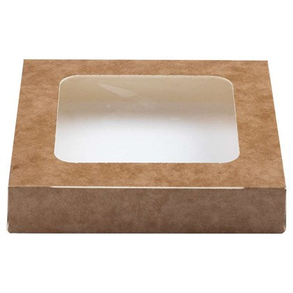 Microwavable Kraft Box Lid (Pack of 500) | Various Sizes