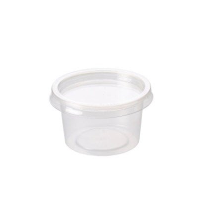 Deli Pot Container & Lid (Pack of 1000) | Various Sizes