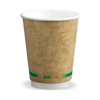 Double Wall Compostable Cups (Pack of 500) | 8oz-16oz