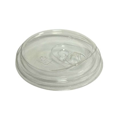 12-16oz Clear PET Sip Lid 90mm Diameter (Pack of 1000)