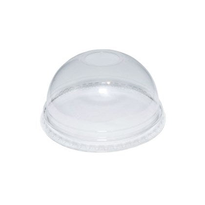 9-14oz rPET Clear Plastic Dome Lid 93mm Diameter (Pack of 1000)