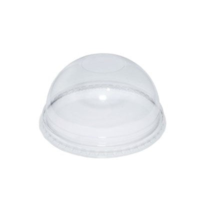 9-14oz rPET Clear Plastic Dome Lid 93mm Diameter (Pack of 1000)