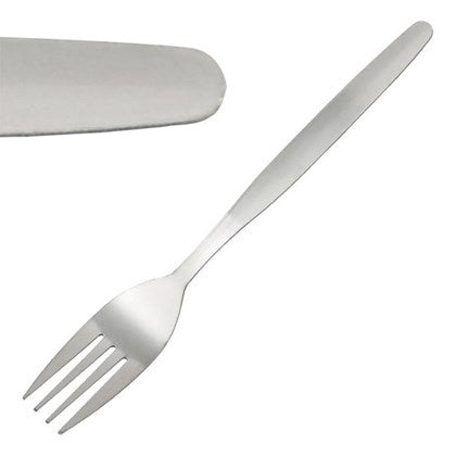 Economy Stainless Steel Cutlery (Pack of 12) | Knife / Fork / Spoon / Teaspoon
