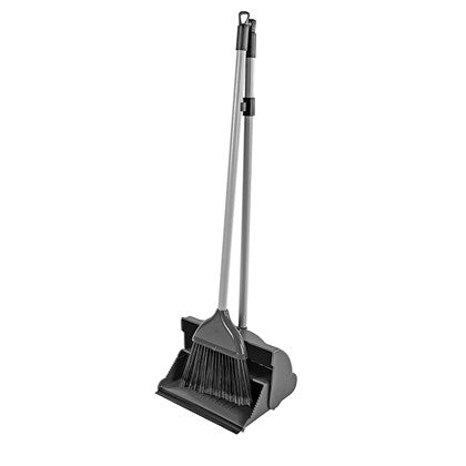 Deluxe Long Handled Dust Pan & Brush