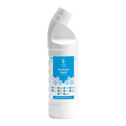 Everfresh Apple Perfumed Toilet & Washroom Cleaner 1L (Pack of 6)