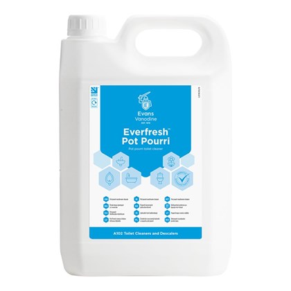 Everfresh Pot Pourri Perfumed Toilet Cleaner 5L (Pack of 2)