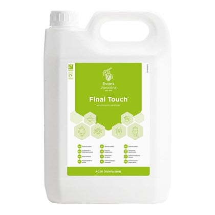 Final Touch Washroom Sanitiser 5L (Pack of 2)