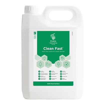 Clean Fast Washroom Cleaner 5L (Pack of 2)