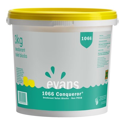 Toilet Blocks Deodorant Non BDCB 1066 Conqueror 3kg