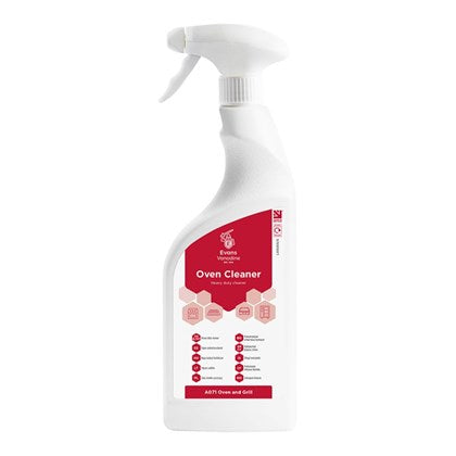 Evans Oven Cleaner Thickened 6x750ml