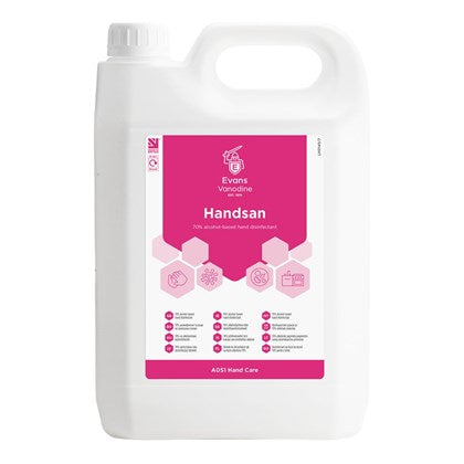 70% Alcohol Handsan with Moisturiser 5L