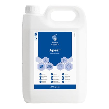 Apeel Citrus Multi-purpose Cleaner & Degreaser 5L (Pack of 2)