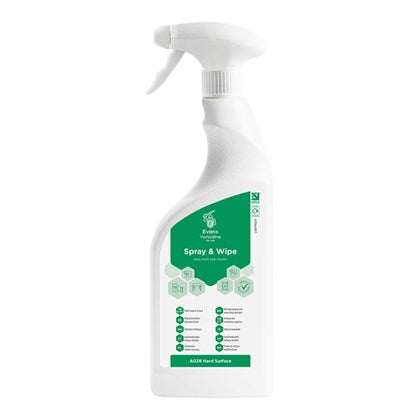 Spray & Wipe RTU 750ml (Pack of 6)